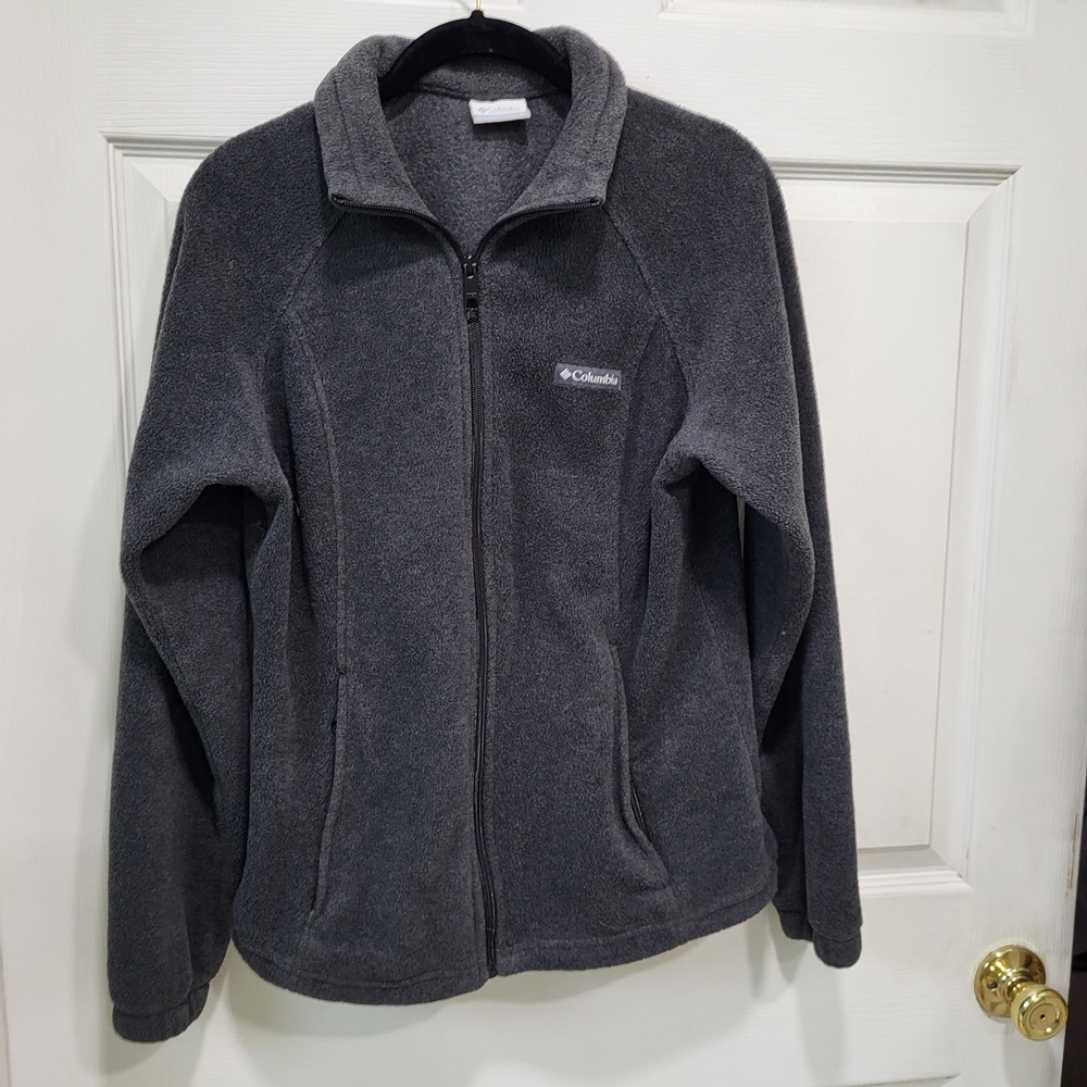 Columbia Gray Fleece Jacket
